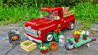 레고 픽업트럭 조립놀이 중장비 자동차 장난감 트럭놀이 Lego Pickup Truck Car Toys Assembly