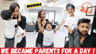 We became PARENTS for a DAY! 😲 OMG 😲