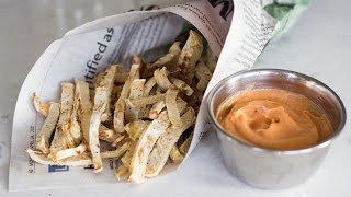 CELERY ROOT FRIES || KETO FRENCH FRIES