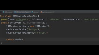 Spring Framework: Populating a Bean in an Java Config File (annotations) (Skillsoft)