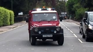 West Sussex Fire \u0026 Rescue - Light 4x4 Tender - Steyr Perch Super G