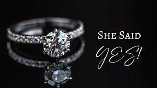 Engagement Announcement Screensaver - She said yes, Screensaver - HD - 1HR 💍