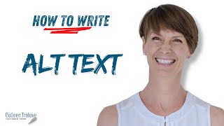 Accessibility tip 2: use alternative text (alt text)
