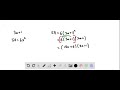 Each expression represents the side length of a cube. Write a polynomial in standard form for the s…