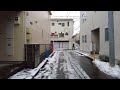 tokyo after the snow from nogata to nakano station 【雪の後の東京】中野区野方駅から中野駅まで散歩 japan