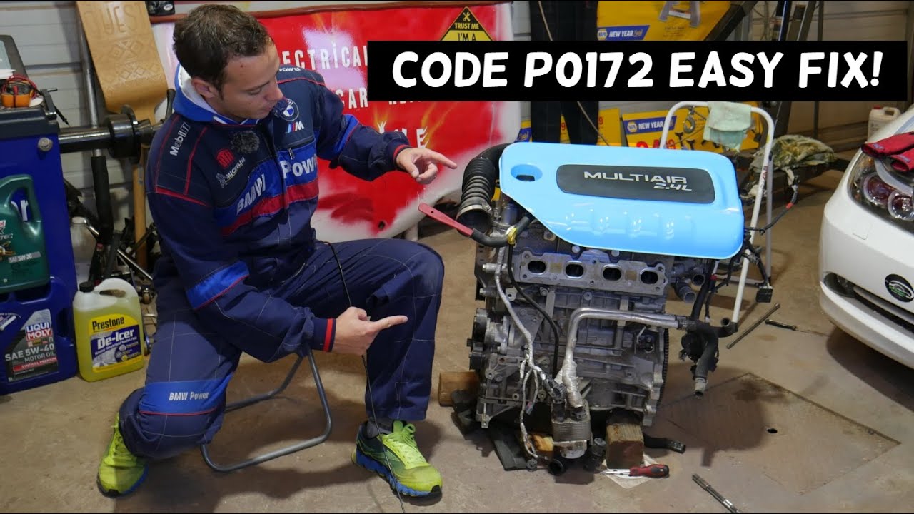 FIX Code P0172 Engine Light Ram Promaster City, Fiat 500x, Fiat Toro ...