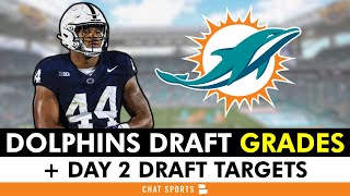 Miami Dolphins Draft Grades Ft. Chop Robinson In Round 1 + 2024 NFL Draft Targets For Day 2