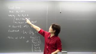 Linear Programming. Lecture 24. Integer programming: cutting plan; branch and bound