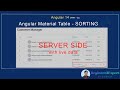 Part 23 - This is the reason we do use angular material table | Easy to implement | Angular Material