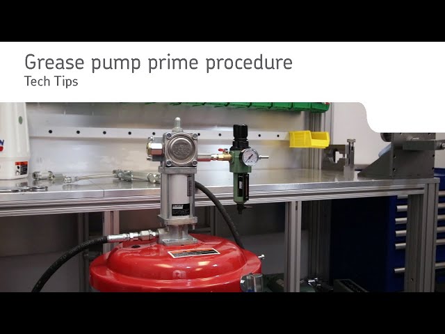 Basic Grease Pump Priming Procedure 50 Off