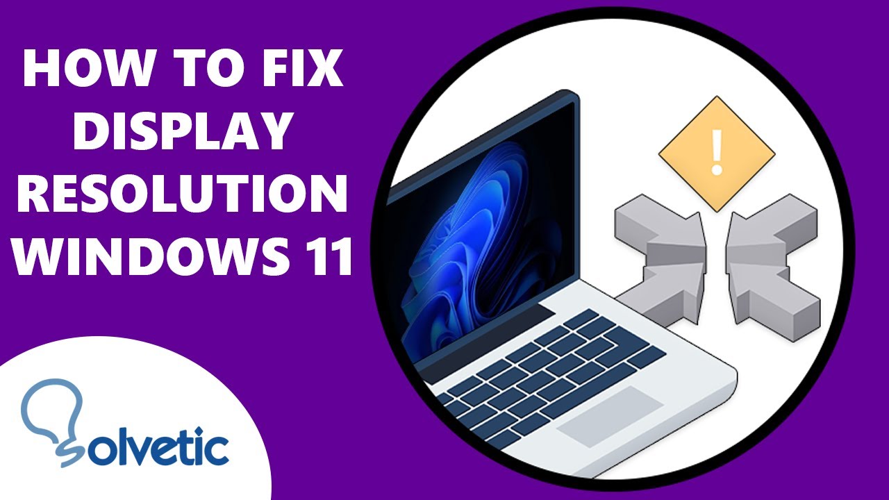 💻 How To Fix Display Resolution Problem Windows 11 ️ - YouTube