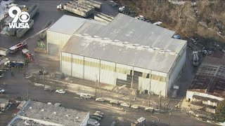 Explosion, fire at Beltsville warehouse