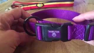 Hamilton Adjustable Dog Collar #Hamilton