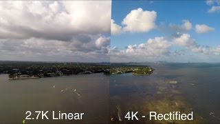 GoPro 2.7K Linear Mode vs. 4K Wide Angle