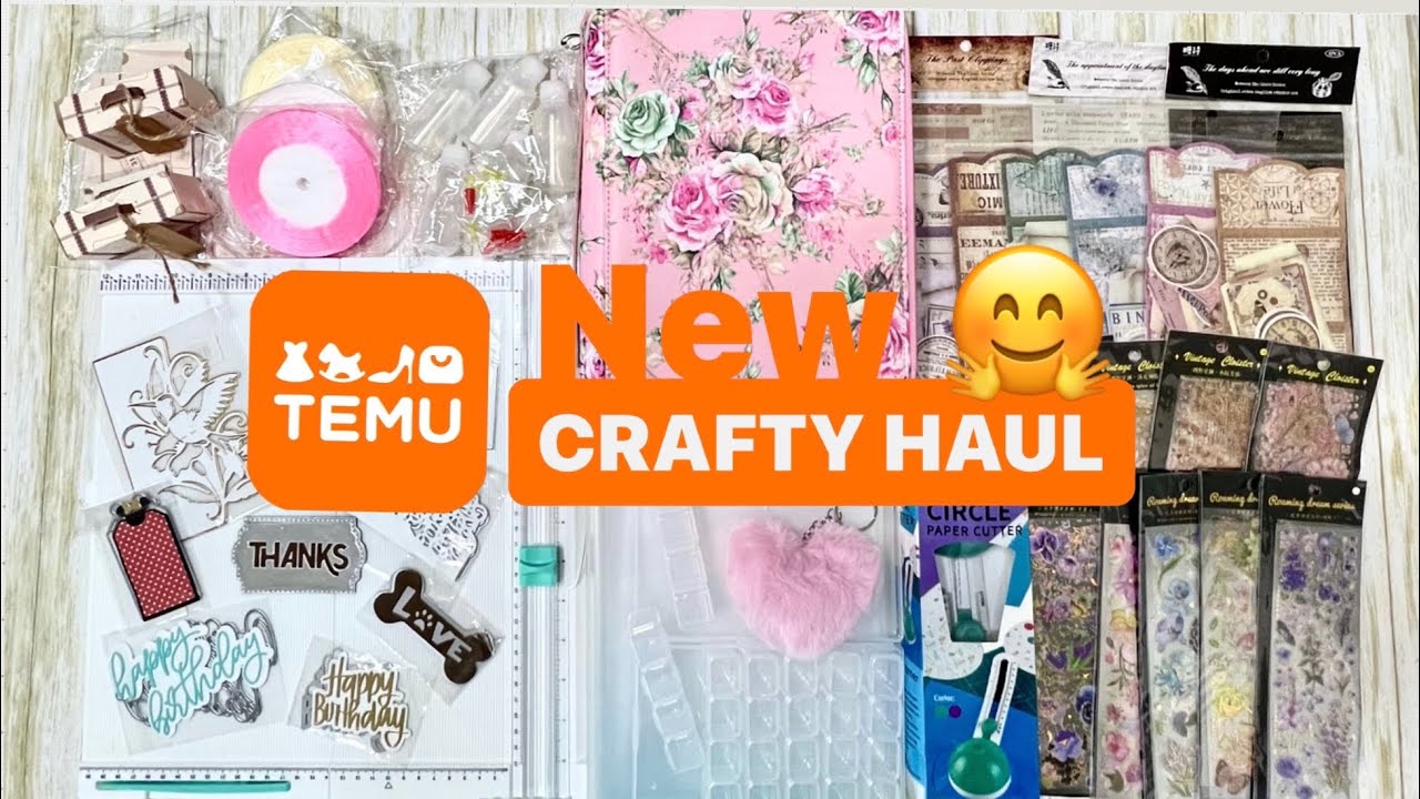 Temu Crafty Haul рџ ў Youtube