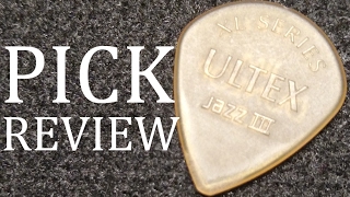 Dunlop Ultex Jazz III XL 1.38mm Guitar Pick Review & Demo