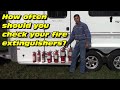 How often should you check your fire extinguishers?