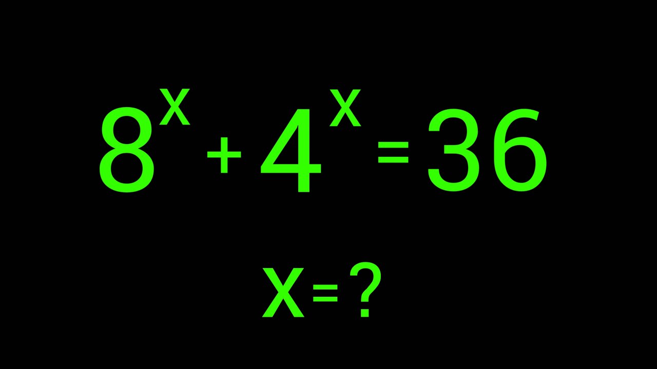 Germany Math Olympiad Exponential Problem Youtube