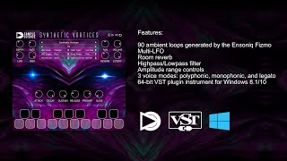 Synthetic Vortices Free 64-bit VST plugin instrument for Windows