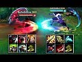 RED KAYN vs BLUE KAYN FULL BUILD FIGHTS & Moments!