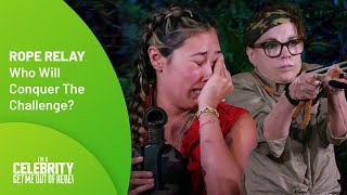 Boys vs Girls: Ball-And-Rope Challenge Escalates Into a Tear-Filled Rivalry!  #ImACelebrityAU