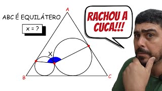 NÃO SE DEIXE ENGANAR.NÃO É TÃO COMPLIACDA COMO PARECE!MATEMÁTICA/GEOMETRIA PLANA/CONCURSOS MILITARES