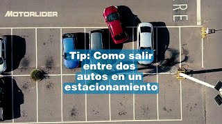 Tip: Cómo salir de entre dos autos en un estacionamiento ✅