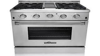 Thor Kitchen Range Model RSG30-BLK Error Codes