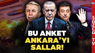 Gündeme Bomba Gibi Düşen Anket! Erdoğan'a Büyük Şok! Yavaş mı İmamoğlu mu? İşte Sonuçlar