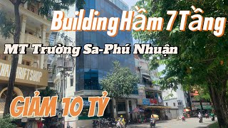 [Bán nhà quận Phú Nhuận] Bán Toà nhà văn phòng Hầm 7 Tầng_HĐT 300tr/tháng mặt tiền đường Trường Sa