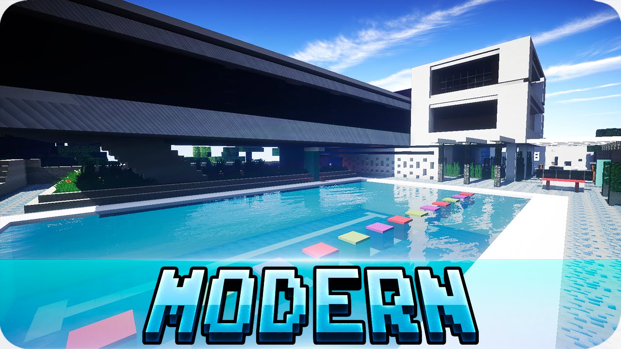 Map Modern House Minecraft 1 7 10 Minecraft Modern Map February 2026