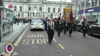 Whiterock Flute Band @ ABOD Remembrance Parade 09/11/24