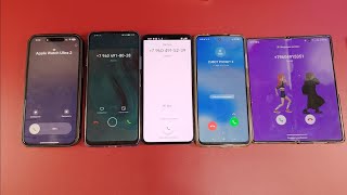 WOW LEGENDARY INCOMING CALLS HUAWEI XIAOMI SAMSUNG IPHONE 15 PRO MAX AT THE SAME TIME