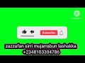 zazzafan sirrin layar zana baduhu mujarrabun 2348103304786