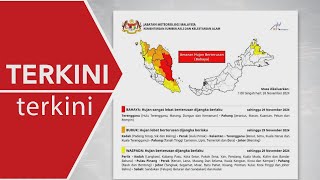 [TERKINI] Luruan monsun kuat hingga hujung bulan, amaran hujan berterusan