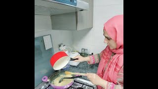 Naye Kitchen ki Pehli Cooking 🥰️ Suji k Laddu - Palak Paneer