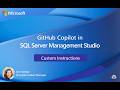 GitHub Copilot in SSMS: Custom Instructions