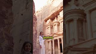 Rose-Red City Carved in Stone #Petra #Jordan #Travel