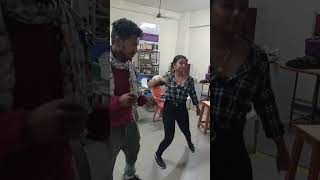 making video in aadhya dance practice @Preevibes