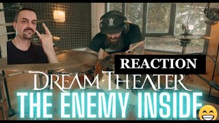 EL ESTEPARIO DREAM THEATER  THE ENEMY INSIDE - DRUM COVER. REACTION