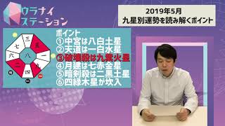 2019年5月の開運ポイント【九星気学風水＋易で開運！】ー社会運勢学会認定講師：石川享佑監修