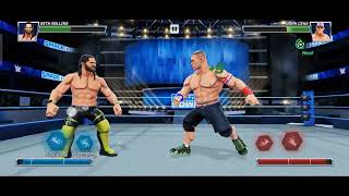John Cena vs Seth Rollins WWE fight 🤯 |  single * Gameplay | WWE Mayhem 🎮