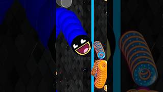 Worms zone io !! Cacing besar superhero America Ninja || slither snake