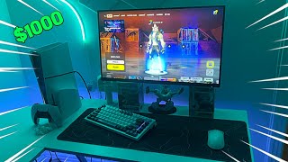 I Made The Cleanest Console Gaming Setup for under $1000🤩!