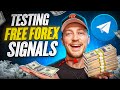 Testing the BEST Free Forex Signals Telegram Groups in 2025