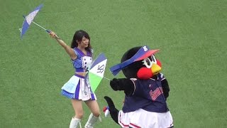 20160625 東京ヤクルト ラッキー７ Passionの東京音頭(東京ヤクルトオフィシャルダンスチームPassion)