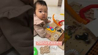 【生後6ヶ月】ハンドスピナーを極める　#赤ちゃん #癒し #育児 #子育て #shorts