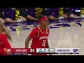 maryland women s basketball highlights maryland 81 washington 73