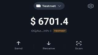 how to create TON Testnet wallet