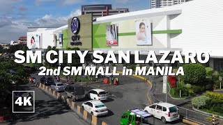 Manila's 2nd SM Supermall | SM City San Lazaro | Philippines | 4K